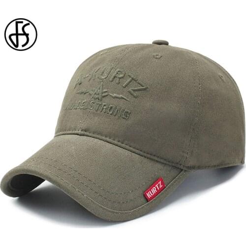 FS Summer Army Green Streetwear Baseball Cap For Women Trucker Hat Cotton Outdoor Sport Men Caps And Hats Hip Hop Gorra Hombre