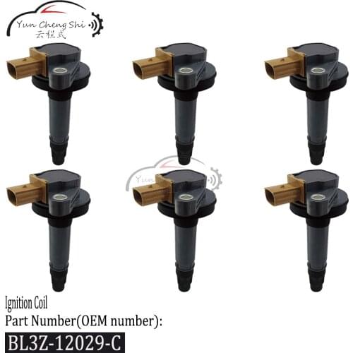 Ignition Coil BL3Z-12029-C BL3Z-12029-B BL3Z-12029-A For Ford Flex F-150 Transit 150 250 350 Lincoln MKT MKS Navigator