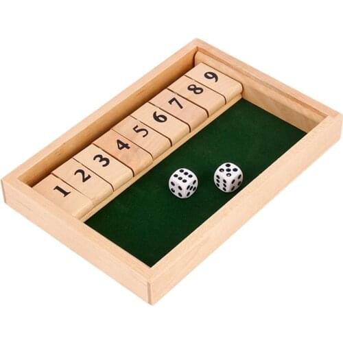 Creative Kids Math Toy Wooden Two-sided Flop Game Toys Mathematical Figures Digital Magic Puzzle Educational Toys For Children