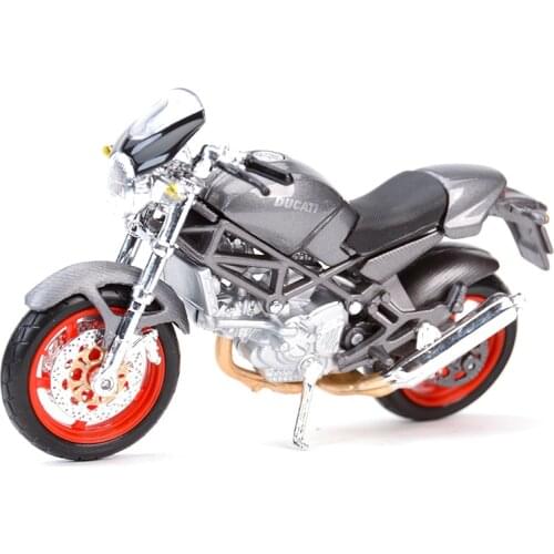 Maisto 1:18 Ducati-MonsterS4 Static Die Cast Vehicles Collectible Hobbies Motorcycle Model Toys