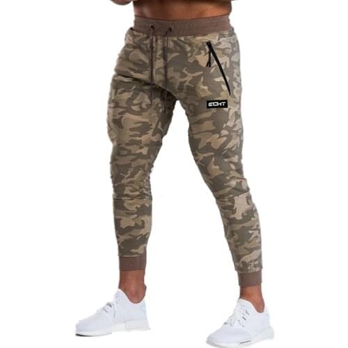 2019 Autumn Men camouflage Sweatpants Male fashion Casual Long Pants Gyms Fitness Sweatpant Joggers Pencil pants