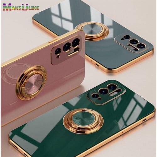 Ring Soft Case For Xiaomi Redmi Note 10S 10 Pro Note10 Note10s 10Pro Max Case Luxury Anti-drop Stand Cover Phone Bags Cases