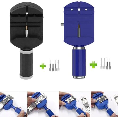 Watch Band Strap Bracelet Link Pins Remover Adjuster Watch Repair Tools Kit