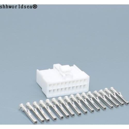 Shhworldsea 20 Pin 1.2mm MG610363 Auto Electrical Cable Plug MG 610363 Wiring Harness Female Connector