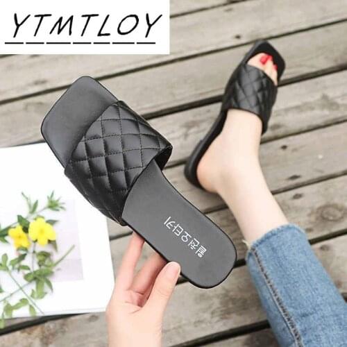 Womens Pu Fashion Beach Slippers Breathable Summer Shoes Home Outing Slippers Flip-flops Women