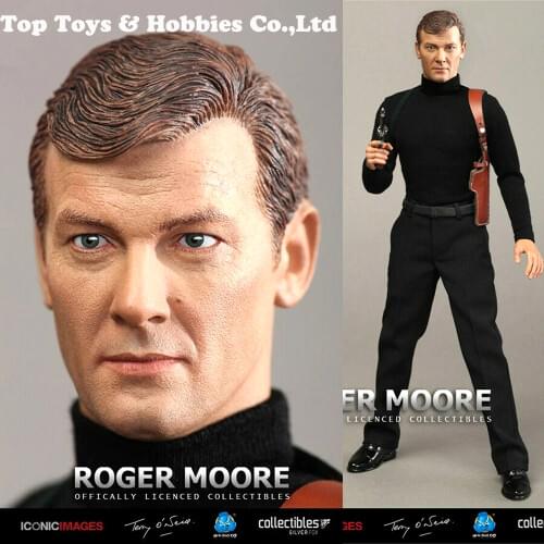 In stock DID RM001 1/6 Scale James Bond Roger Moore Forever Agent Action Figure Doll