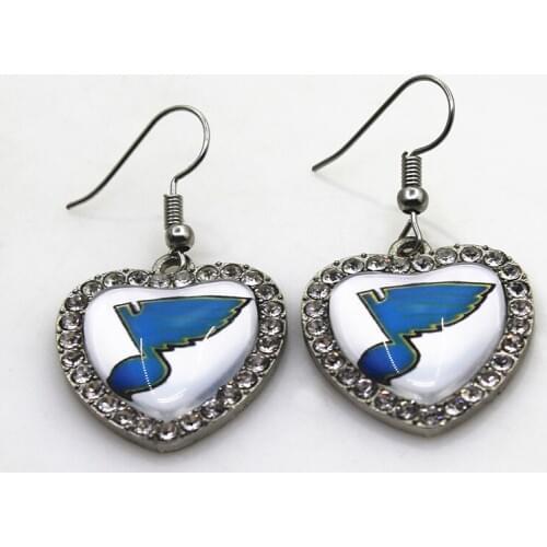 Ice Hockey 5pair/lot St. Louis Team Earrings For Women Fashion Sport Charms Jewelry Earrings Jewelry Sports Earring