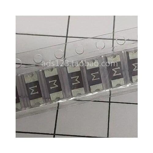 10 Pieces AF2-4.00V125TM 2410 4A 125V Silkscreen: M AEM SMD plastic package fuse