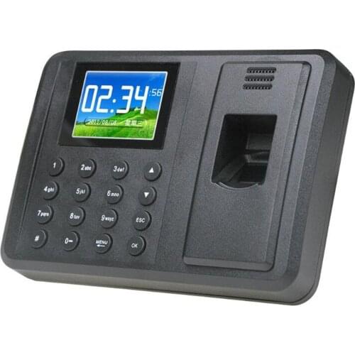 2.8 Inch TFT Monitor Fingerprint Time Attendance System A8