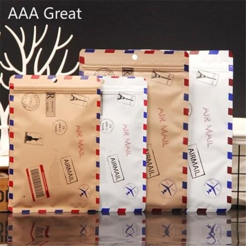 50Pcs/Lot Stockings Packaging Bag Plastic Socks Aluminum Foil Bags Clothes Ziplock Mask Snack Socks Window Food Storage Pouches
