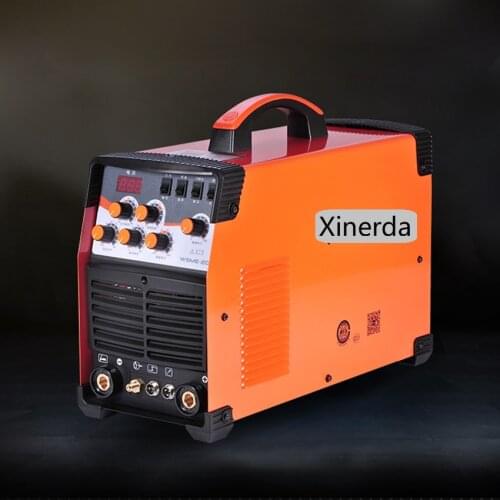 AC/DC TIG/MMA Square Wave Pulse Inverter Welder 220-240V With Foot Control Pedal