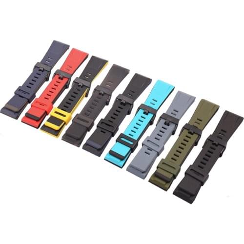 Watch accessories 24mm resin strap for Casio GA2000 PRG-600 PRW-6600 PRG-650
