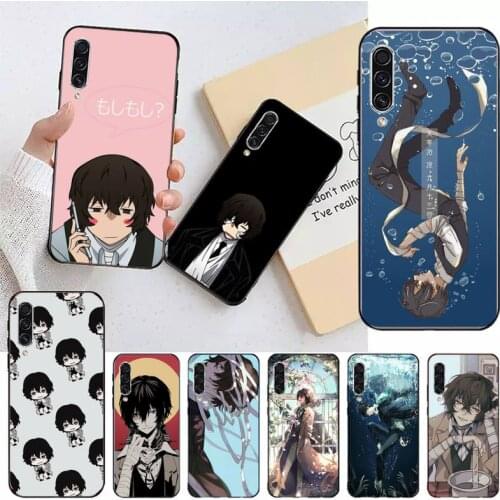 Anime Bungou Stray Dogs Dazai Osamu Phone Case For Samsung A40 A31 A50 A51 A71 A20E A20S S8 S9 S10 S20 Plus note 20 ultra