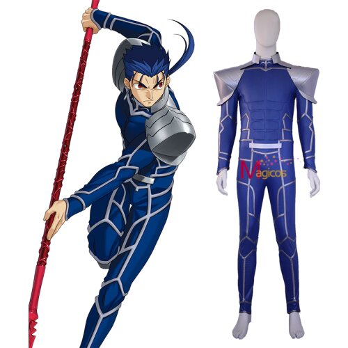 Anime Fate/Stay Night Lancer Cosplay Costume Cu Chulainn Halloween Adult High Quality Costumes For Women /Men Customized