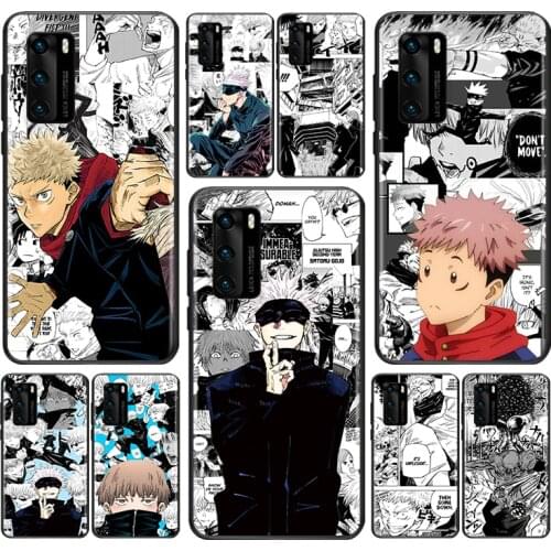 Jujutsu Kaisen comic For Huawei P Smart Z S Pro Plus 2018 2019 2020 2021 Mate 10 20 30 40 RS PRO Plus lite Phone Case