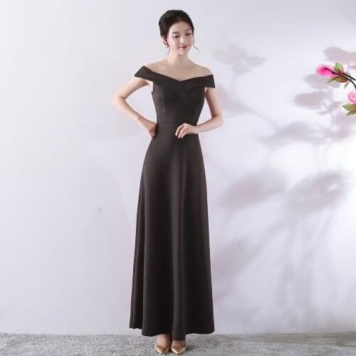 Corzzet Black Sexy Slash Neck Off Shoulder Strapless Long Maxi Dresses Elegant Vintage Slim Party Evening Party Dresses Vestidos