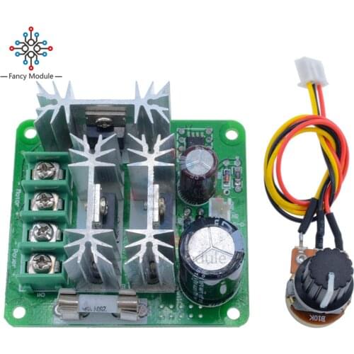 DC 6-90V 15A Pulse Width PWM Motor Speed Controller Switch Drehzahlregler Schalter 6V-90V