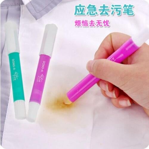 Clothes Emergency Stick Cleanser Portable Clothing Oil Stains Decontamination Pen Dry Cleaning Agent