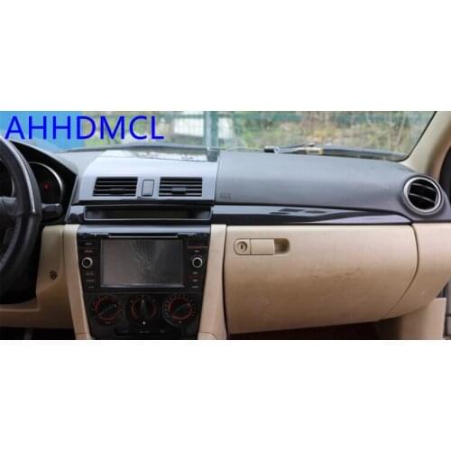 Car Interior Mouldings Sequins Modification Decorative Trim Frame Carbon Fiber Color For Mazda 3 2004 2005 2006 2007 2008 2009