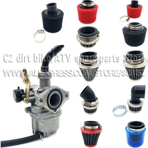 Engine PZ19 19mm Carburetor & 35mm Air Filter For Keihin 125cc KAYO Apollo Bosuer xmotos Kandi dirt/pit bikes monkey bikes ATV