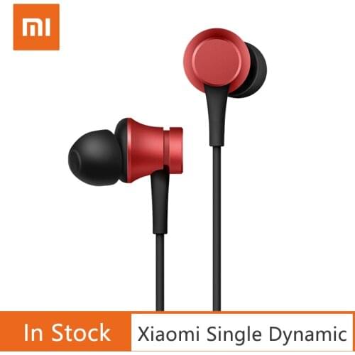 2020 New Original Xiaomi Single Dynamic in-Ear Earphone Bass boost 3.5mm Earphone Magnetic ear shell For Xiaomi Smart Phone