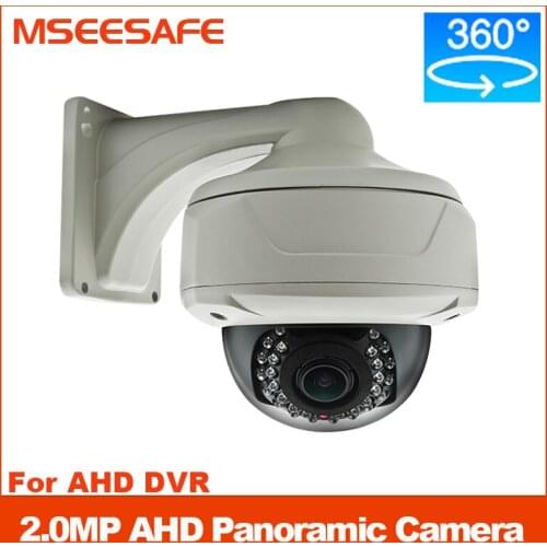 Mseesafe Outdoor Waterproof AHD CCTV Panoramic 360 Degree Security Suirveillance Coxial Cable Camera With 30pcs IR Led Wide View