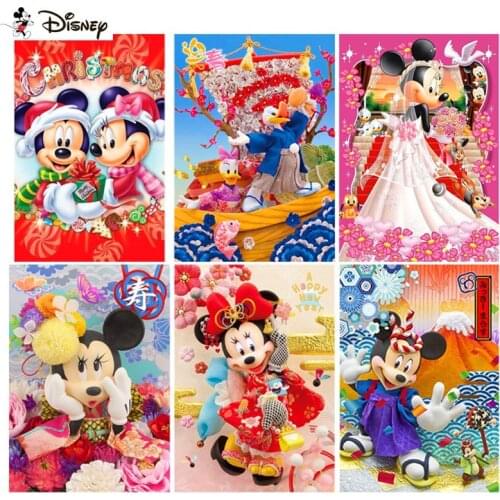 Disney "Cartoon Mickey Mouse" Wall Art Canvas Painting Nordic Posters and Prints Wall Pictures for Living Room Decoration