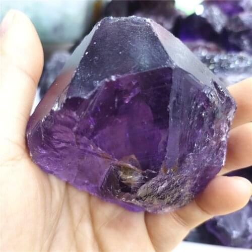 AAAAA 100% Natural amethyst stones specimen for High Grade Jewelry Making Clear Crystals Stones 150-200g