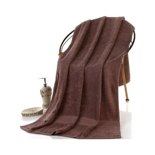 Solid 100% Cotton Bath Towels For adults large beach towel bathroom for home Sheets SPA Bathroom Terry towels Free shipping