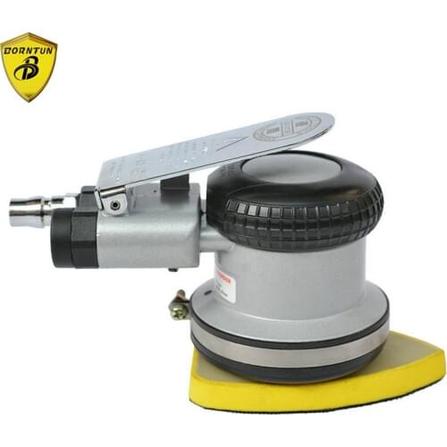 Borntun Triangle Pneumatic Air Sander 70mm*100mm Random Orbital Polishing Machine Wood Metal Buffing Polisher Tools