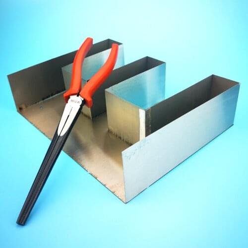10" Long Sharp-mouth Plier for Metal Letter Making 3D Channel Letter Bending Tool 14cm