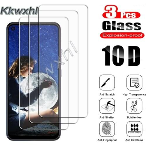 3PCS Tempered Glass For Tecno Camon 17 Pro 17P 16 Premier SE S 15 Air Spark 7 7P 7T Pova 2 Protective Screen Protector Film