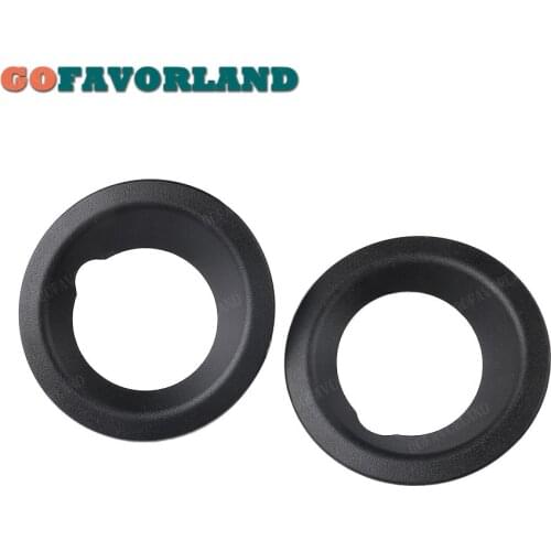 Accessories Pair Left Right Front Bumper Fog Light Foglamp Ring Cover Cap For BMW X3 E83 2004 2005 2006 51113400911 51113400912