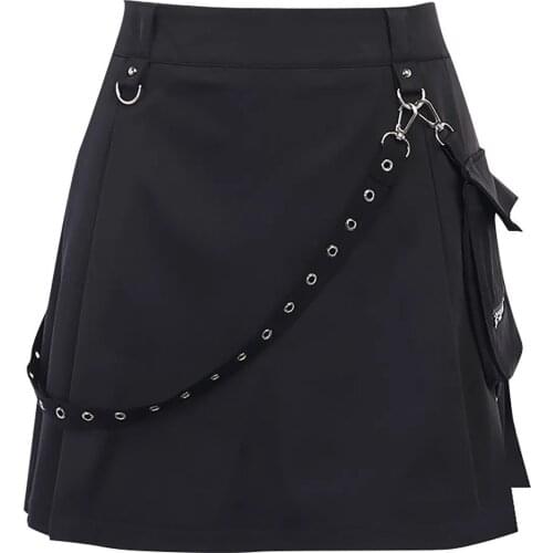 Женские юбки с высокой талией Devil shackles China At AliExpress