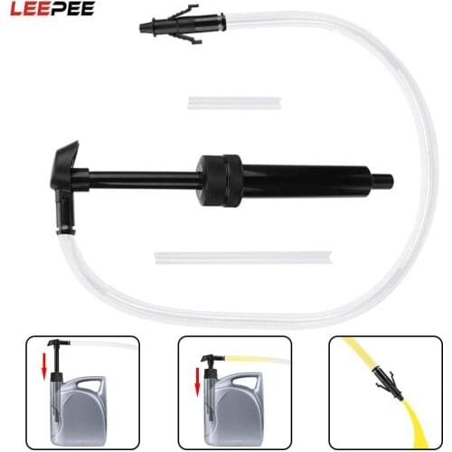 For Auto Transmission Gasoline Liquid Syphon Petrol Transfer Pump Fuel Oil Diesel Hand Siphon Pump Manually Pressing