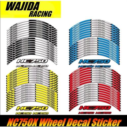 FOR HONDA NC750X NC 750 NC750 Motorcycle Parts Contour Wheel Decoration Decal Sticker
