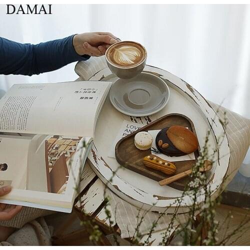 European Modern Wood Trays Decorative Manual To Do The Old Large Coffee Shop Serving Tray Home Afternoon Tea Food Display Plates