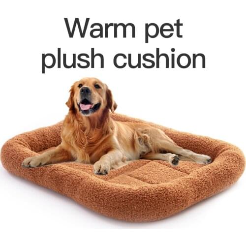 Large Dog Bolster Bed Mat Washable Crate Mattress Non Slip Pet Cushion Dog Bed Washable Pet Mattress