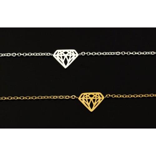 Wholesale 10piece Gold Silver Color Bff Geometric Cone Bracelets Stainless Steel Adjustable Hand China Engagement Jewelry Gifts