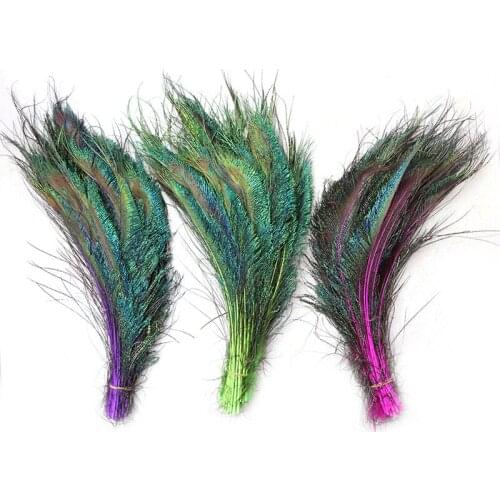 10pcs/Lot Peacock Feathers for Crafts 30-35cm/12-14" Feathers for Jewelry Making Home Wedding Feathers Decoration Plumas Plume