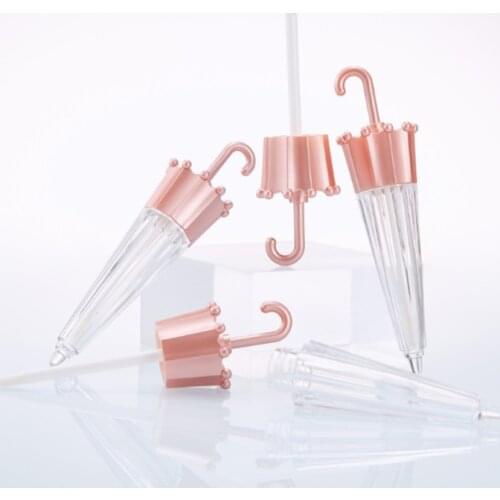 5.5mL Empty Lipgloss Tubes Wholesale Lip Gloss Tubes Lip Tubes Lipstick Bottles Mini Umbrella Tubes Lip Bottles Makeup Package