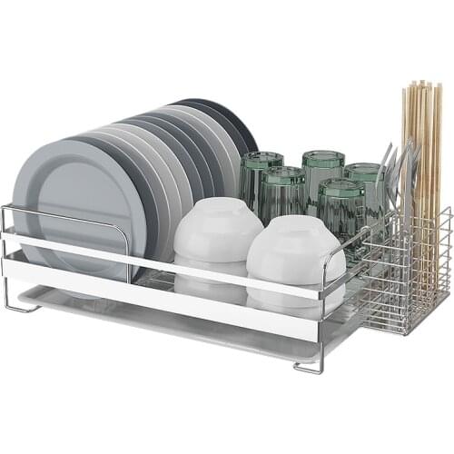 304 stainless steel dish rack drain rack kitchen storage rack drain basket leaky basket chopsticks WF9181055
