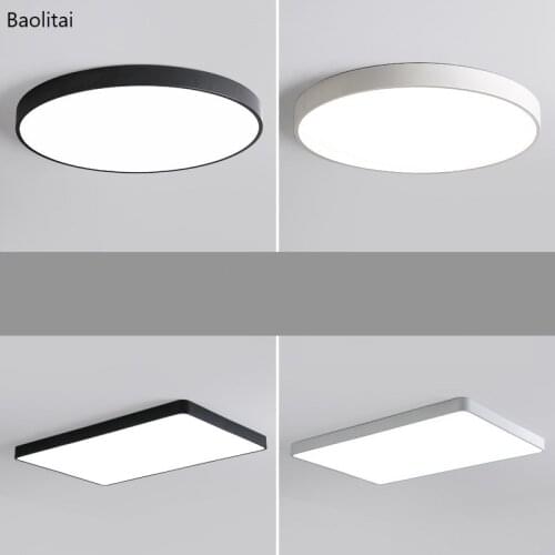 Thin Section Led Ceiling Light Round Square Modern Nordic Bedroom Living Room Aisle Balcony Light