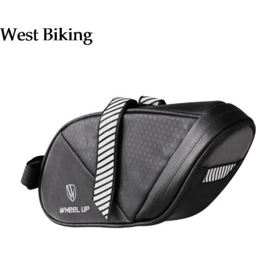 Waterproof Bicycle Saddle Bag Large Capacity Reflective Cycling Bag Tail Bag Mtb Bike Bag Road Accessories