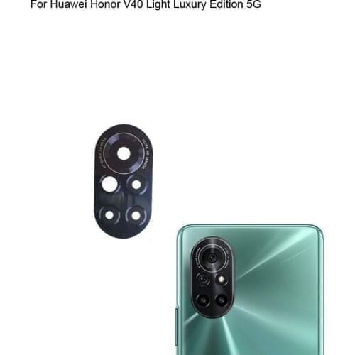 High quality For Huawei Honor V40 Light Luxury Edition 5G Back Rear Camera Glass Lens test good Replacement Parts