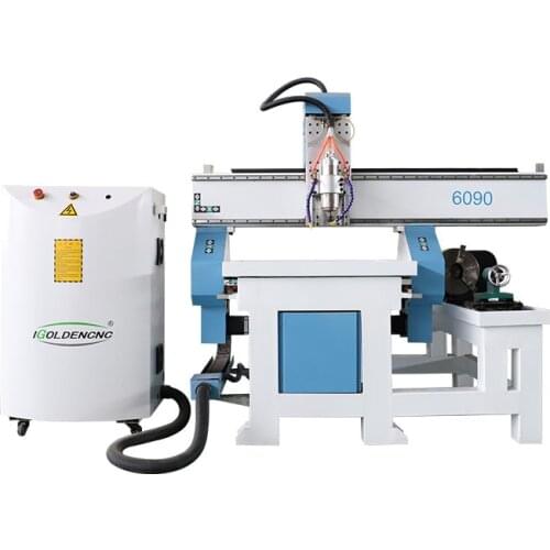600*900mm mini small 4th axis 6040 4040 6090 4 axis cnc router wood engraver machine woodworking with rotary device