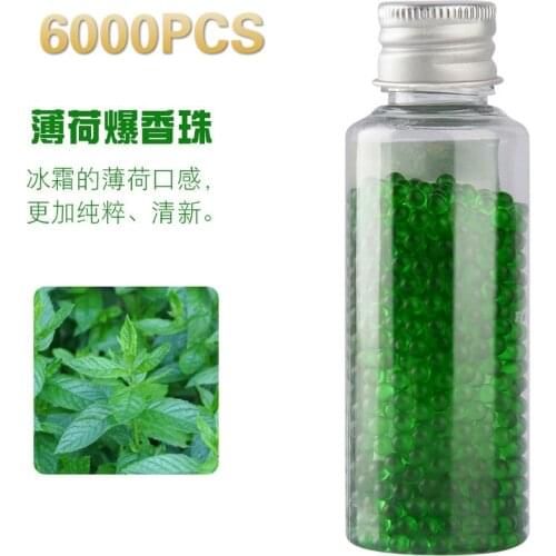 6000 PCS Mint Flavor Bead Blasting Cigarette Accessories Male Lady Gifts