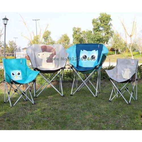 Parent-child Outdoor Camping Picnic Folding Childrens Small Chair Park New Folding Chair Stool