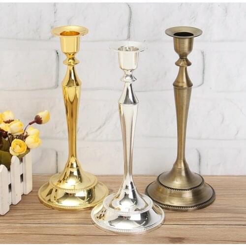HLPKC Decorative Tall Candlesticks