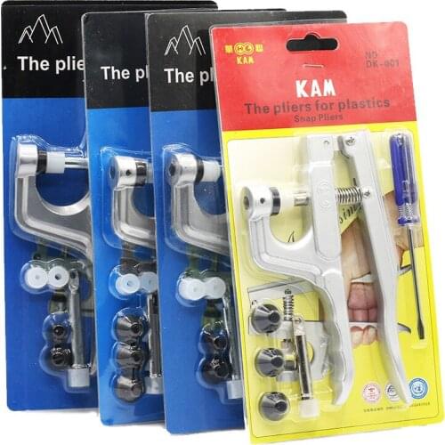 KAM Fastener Snap Pliers For T3T5T8 Plastic Snaps Metal Snaps Snap Button Press Machine Accessories DIY
